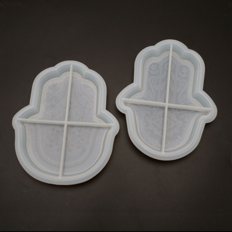 Khuôn Làm Giá Đỡ Nhựa Resin Epoxy Hình Bàn Tay Hamsa