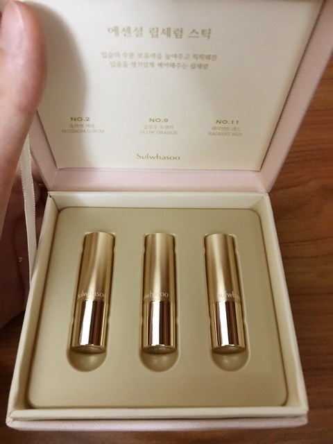 Sét son 3 cây Sulwhasoo mini