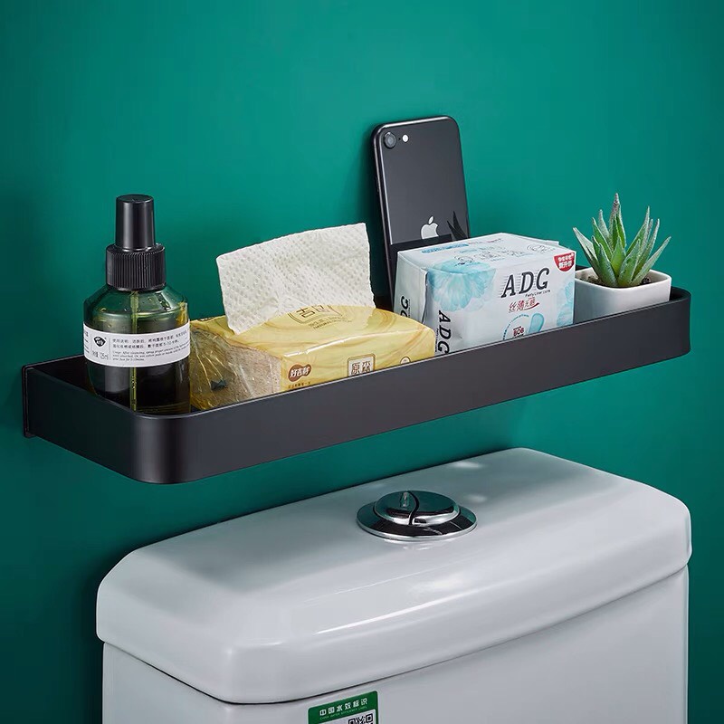 Kệ Nhà Tắm Dán Tường Sơn Tĩnh Điện Cao Cấp, Phong Cách Bắc Âu Hiện Đại