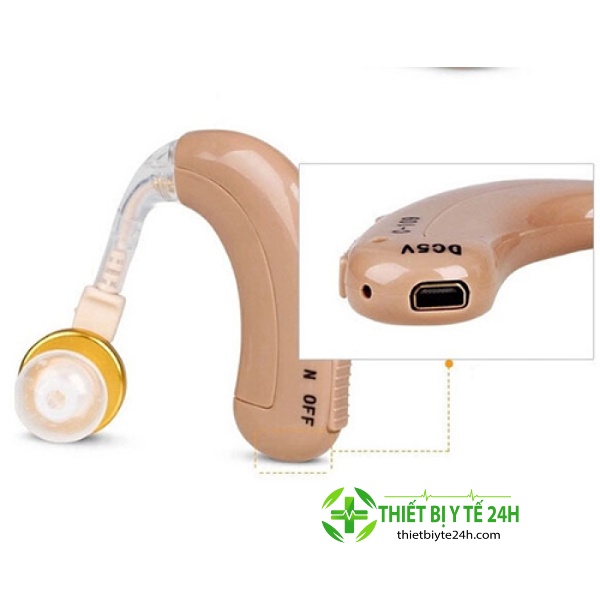 Máy Trợ Thính, Tai Nghe Trợ Thính Không Dây Cho Người Già Axon C109 Chính Hãng