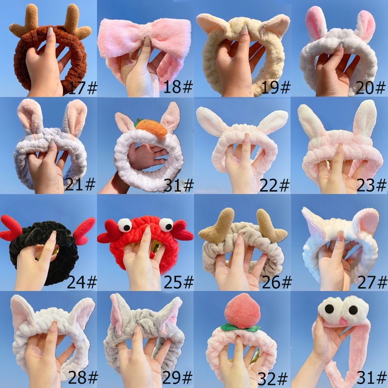 Băng đô hình sừng hươu đơn giản dễ thương cho nữ