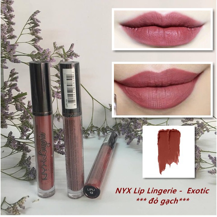 Son Kem Lì NYX Lip Lingerie Liquid Lipstick