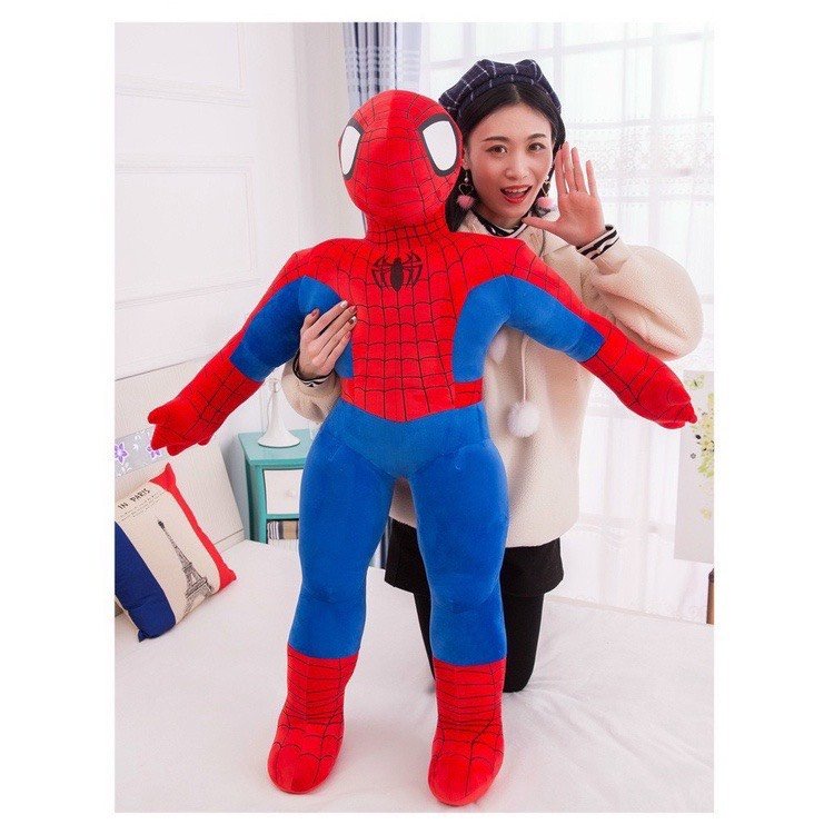 Đồ Chơi Thú Bông Siêu Nhân Người Nhện, Spider Man Gấu Bông Đủ Cỡ
