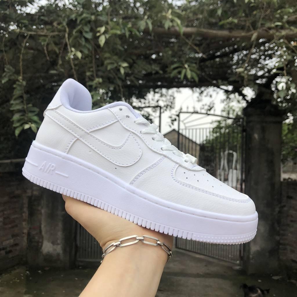 Giày AF1 trắng, Giày Sneaker Air Force 1 full white dễ phối đồ cho cả nam và nữ cực hot 2022 Full Box + Bill | BigBuy360 - bigbuy360.vn
