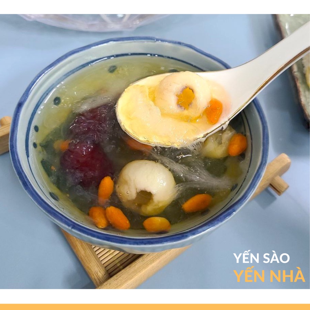 [GIÁ XƯỞNG] 100G tổ yến loại 1 cao cấp + tặng kèm nguyên liệu chưng yến - Yến Sào Yến Nhà