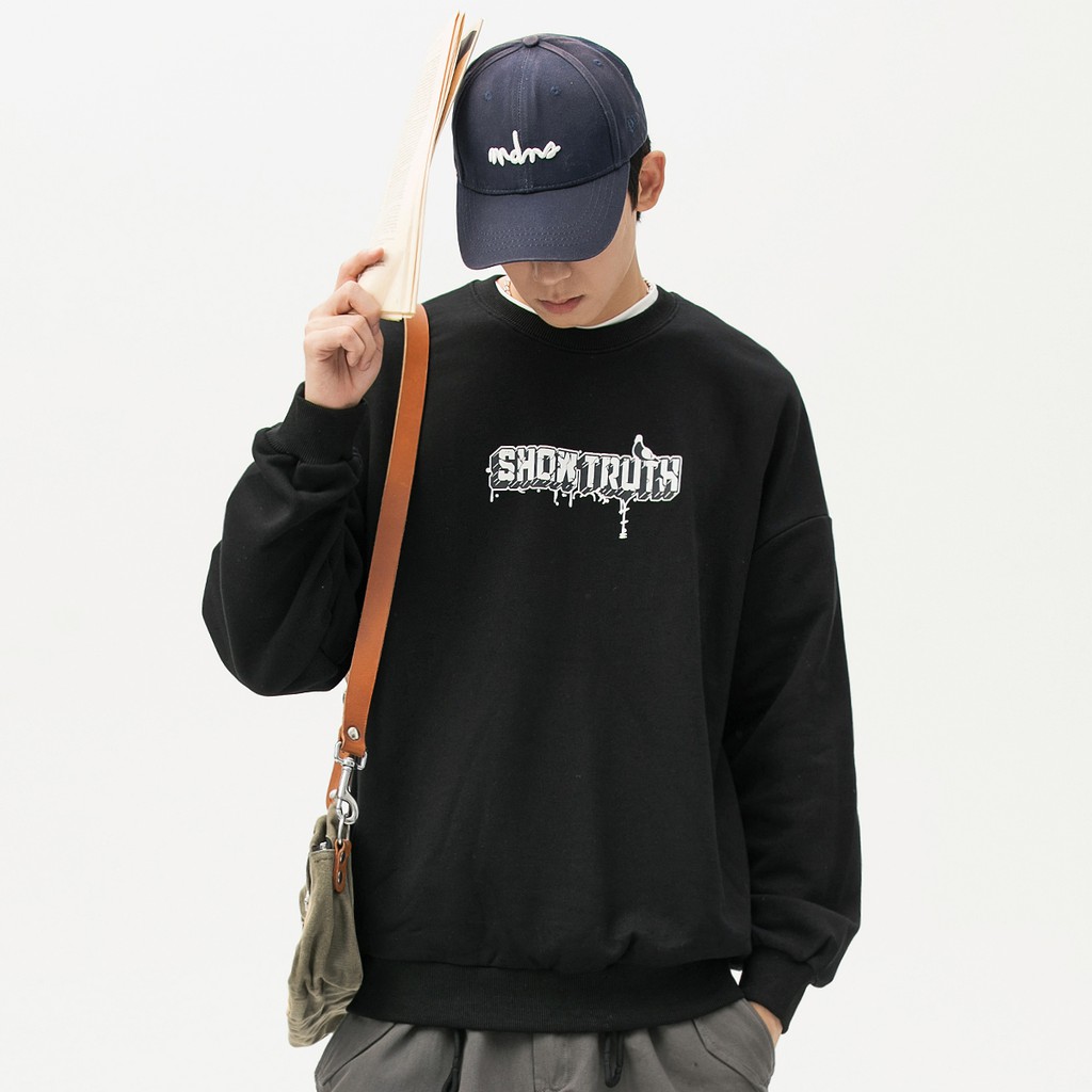 Áo Sweater SHOWTRUTH Nam Nữ Phong Cách Hàn Quốc, Chất Nỉ Dày Dặn Ấm Áp SW 12 Haley | BigBuy360 - bigbuy360.vn