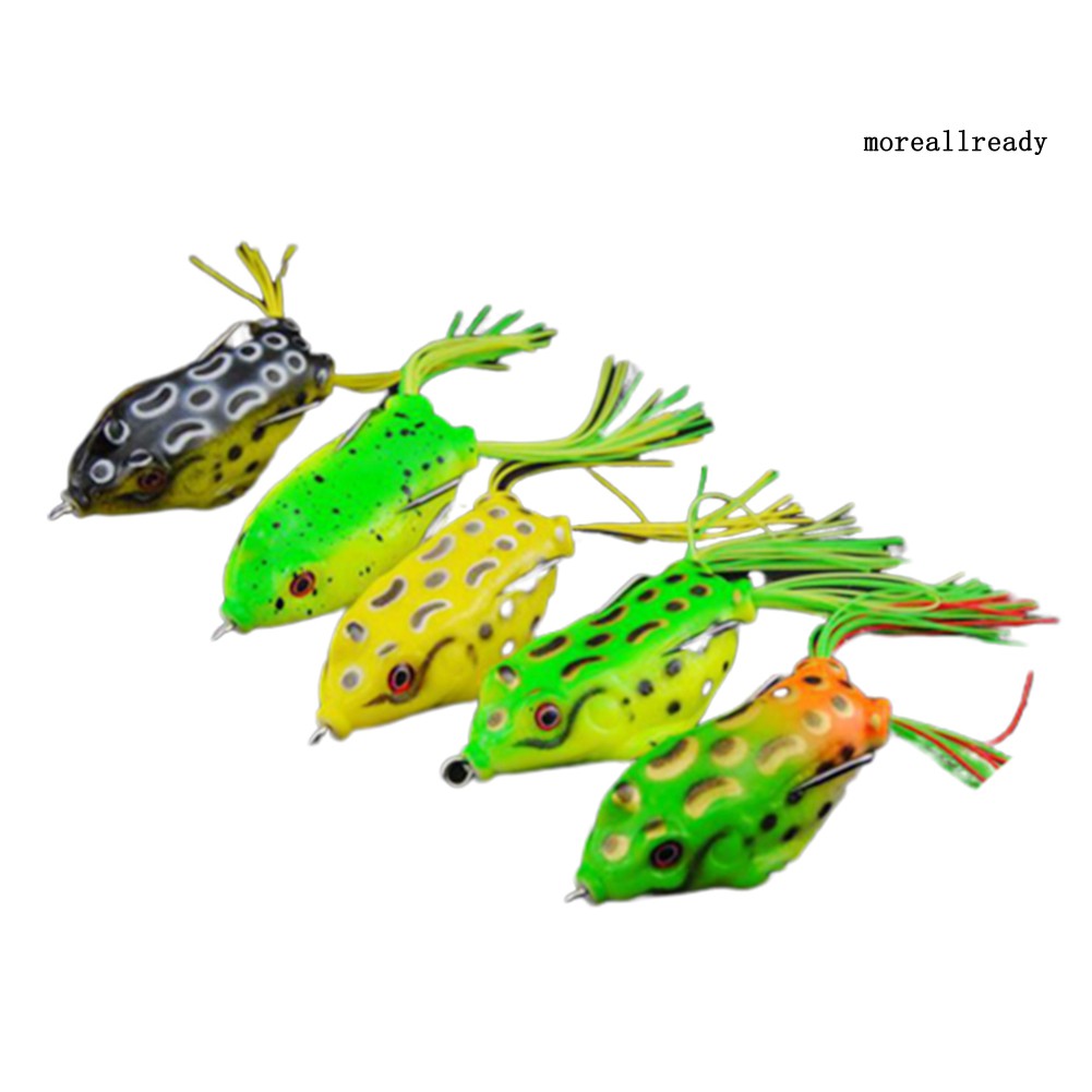 Set 4-5 Mồi Câu Cá Giả Hình Ếch 6cm