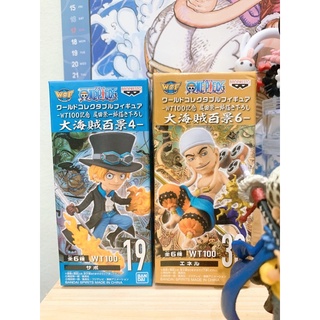 Mô hình one piece chính hãng wt100 enel, sabo