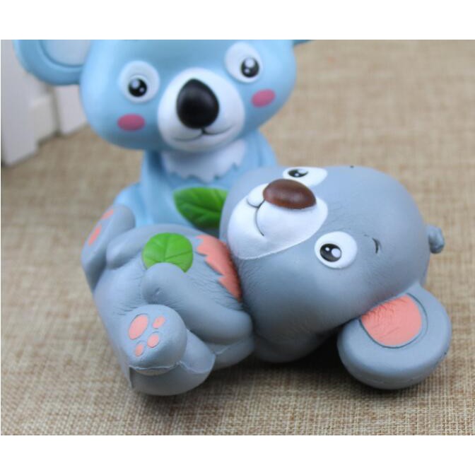 Túi Xách Thiết Kế Đơn Giản Thời Trang Cao Cấp❤️Đồ Chơi Mềm Nở Chậm Làm Từ PU Gấu Mèo Kawai