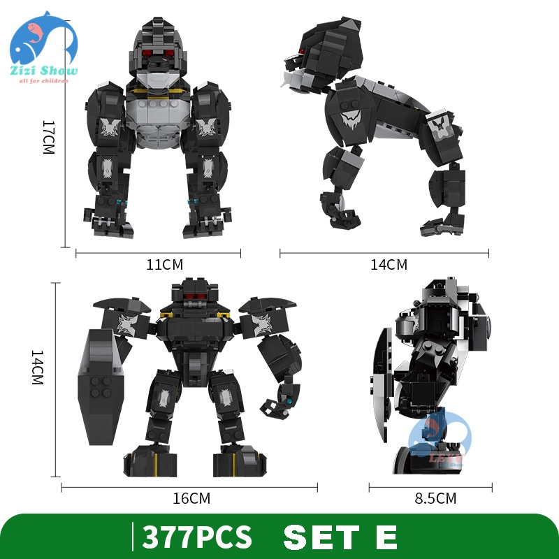 Đồ Chơi Lắp Ráp Lego Robot Biến Hình Sáng Tạo Cho Bé