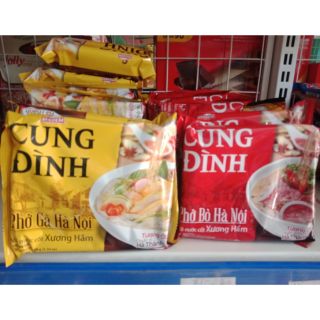 Thùng phở bò / gà Cung Đình 68g*30 gói