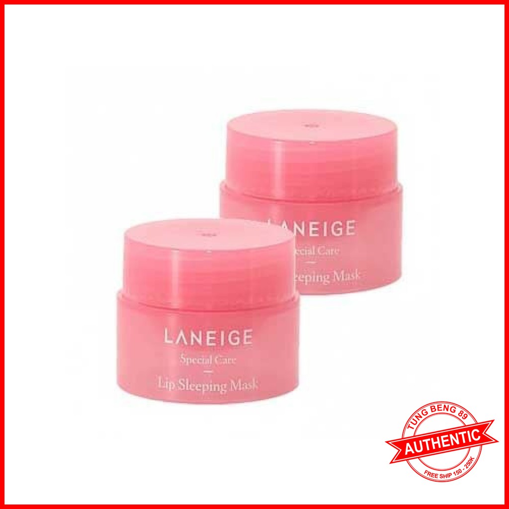 Mặt nạ ngủ môi LANEIGE trị khô môi nứt nẻ