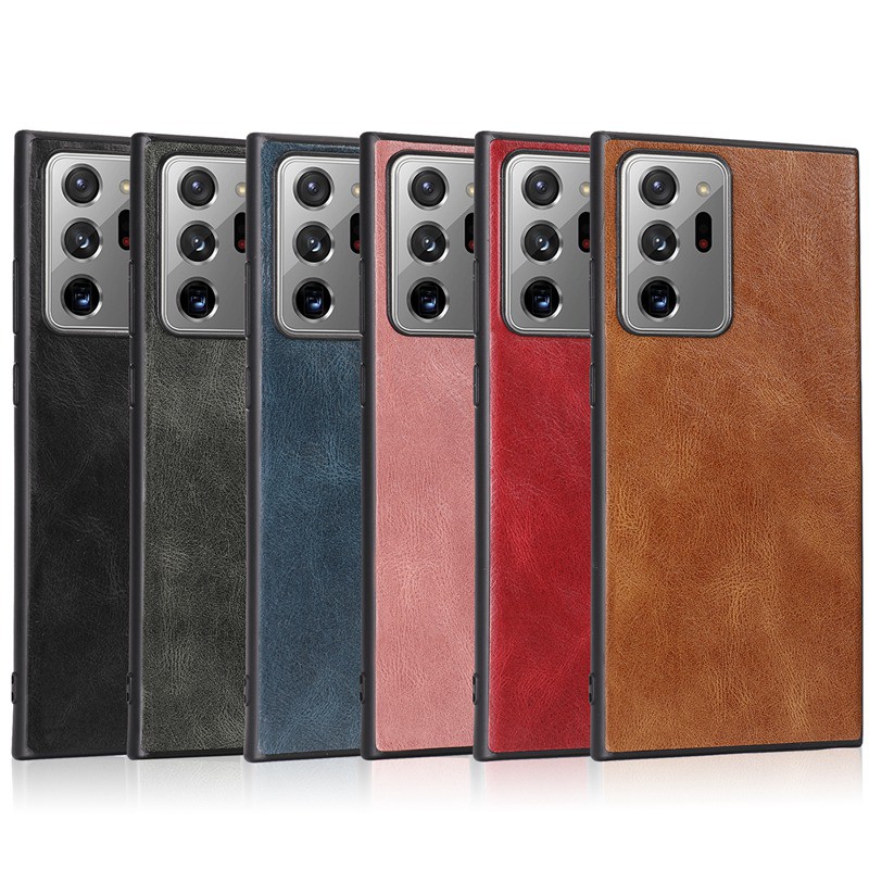 Ốp điện thoại da PU mỏng cho Samsung Galaxy S21 Note 20 S20 Ultra S20 Plus Note 10 Lite A81 M01 A01 | BigBuy360 - bigbuy360.vn