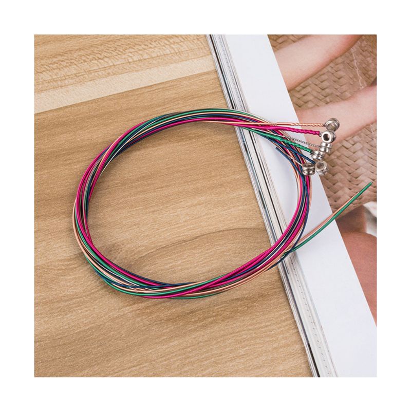 Bộ Dây Đàn Guitar Bằng Thép 6 Cái