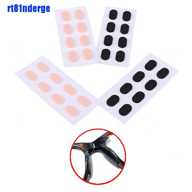 Set 8 Cặp Đệm Mũi Dán Kính Mắt Bằng Silicone Chống Trượt