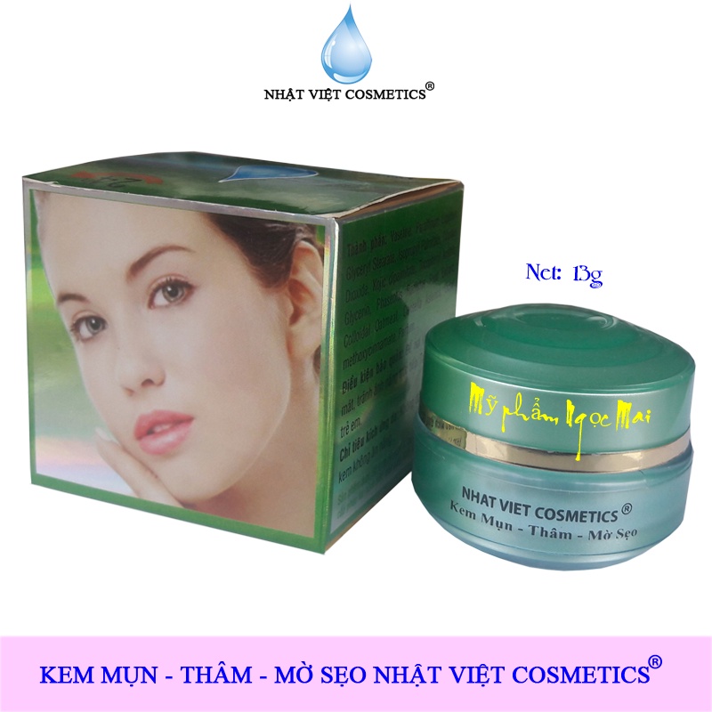 NHẬT VIỆT COSMETICS - Kem Mụn, Xóa thâm, Mờ sẹo (13g)