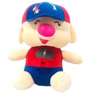 GẤU BÔNG HEO DỄ THƯƠNG ĐỘI NÓN (55cm)