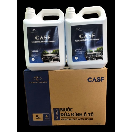 Nước rửa kính ô tô WF 2002 can 5L hàng Thaco chính hãng