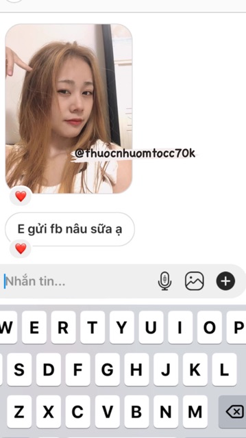 Thuốc nhuộm màu NÂU SỮA ( tặng trợ dưỡng + găng tay) | BigBuy360 - bigbuy360.vn