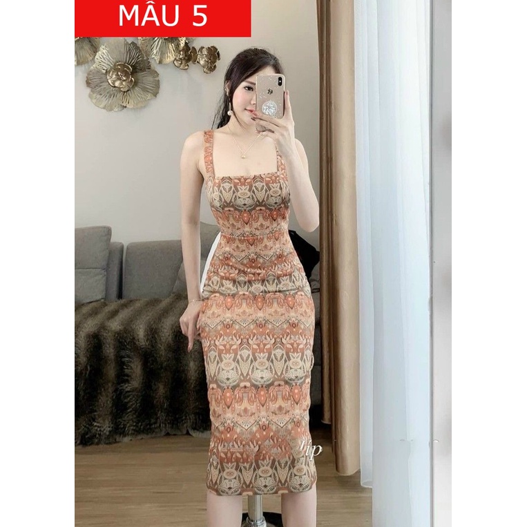 Đầm Body in Họa Tiết 3D Cao Cấp,Chất Thun Co Dãn Màu Sắc Nhã Nhặn Thật Sự Phù Hợp Để Tới Công Sở, Đi Làm Hoặc Đi Chơi