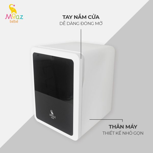 MÁY TIỆT TRÙNG SẤY KHÔ TIA UVC VÀ BẢO QUẢN BÌNH SỮA MOAZ BÉBÉ MB -038
