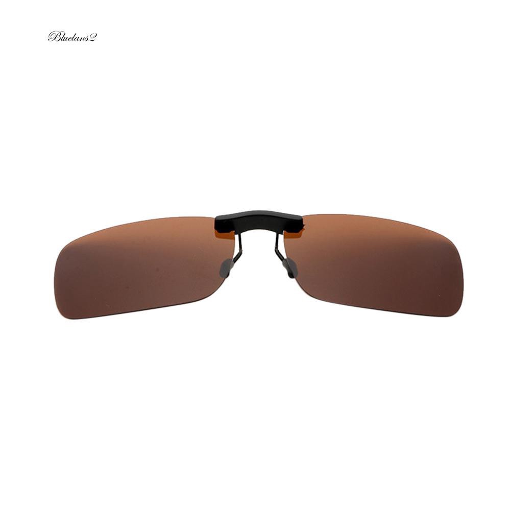 Tròng kính râm kẹp trên mắt kính dùng khi đi xe/ câu cá gentle monster | BigBuy360 - bigbuy360.vn