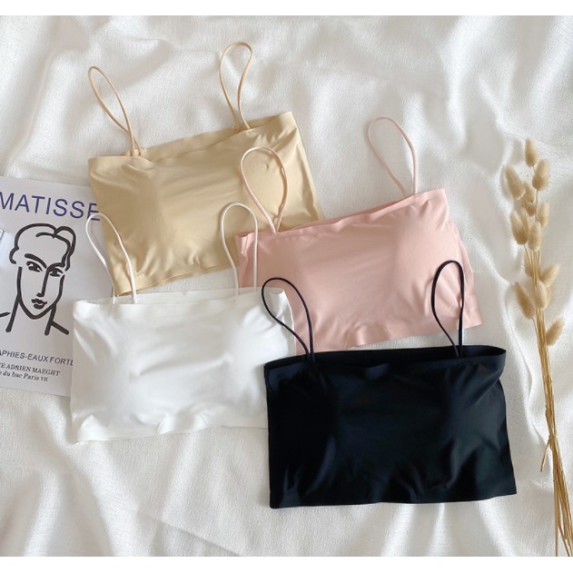 Áo Bra Nữ 2 Dây Đúc Su ⭐FREESHIP⭐ Áo Ngực Không Gọng Đệm Mỏng A8881 | BigBuy360 - bigbuy360.vn