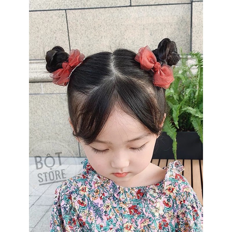 Set kẹp tóc cho bé xinh xắn