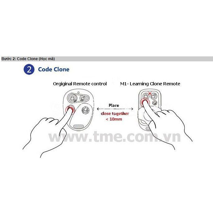 [XÃ KHO] REMOTE COPY TỪ REMOTE KHÁC TRÊN TẦN SỐ 433MHZ [HCM]