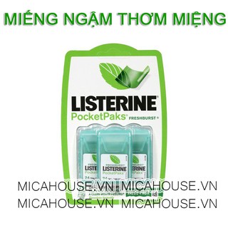 MIẾNG NGẬM THƠM MIỆNG, DIỆT KHUẨN LISTERINE