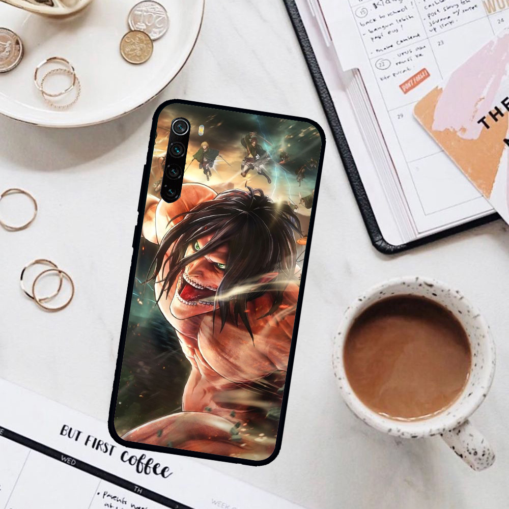 Ốp Điện Thoại Silicone Mềm Chống Sốc In Hình Attack On Titan Aot Eren Gambar Eri Cho Redmi 5 Plus 5a 7 7a 9c Note 5a 6 8t S2