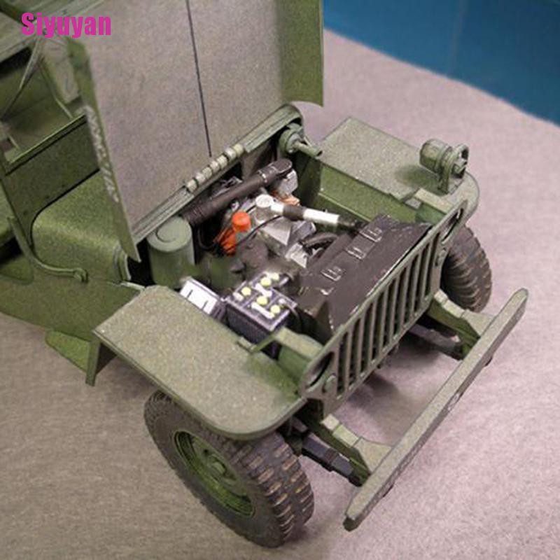 Mô Hình Xe Jeep Willys Mb Jeep Tỉ Lệ 1: 25