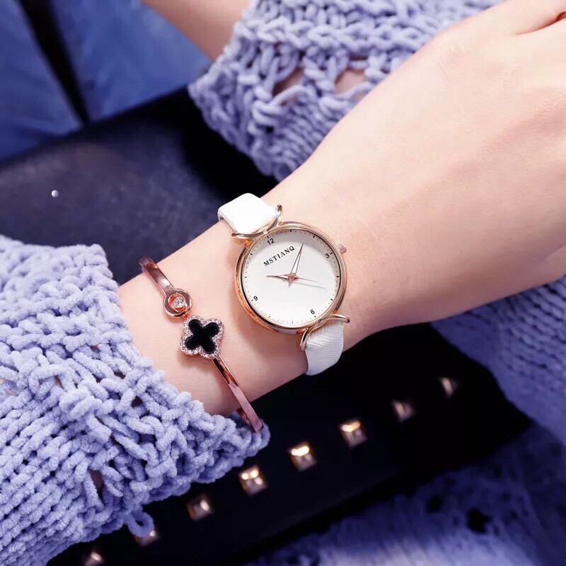 [CỰC ĐẸP] ĐỒNG HỒ NỮ MSTIANQ DÂY DA PHONG CÁCH HÀN QUỐC (NHIỀU MÀU) | BigBuy360 - bigbuy360.vn