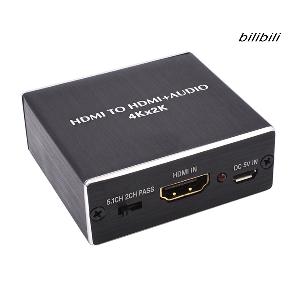 Bộ Chuyển Đổi Âm Thanh G1Bilibili Hdmi-Compatible Sang Spdif + R / L Hd 5.1 4k 2k