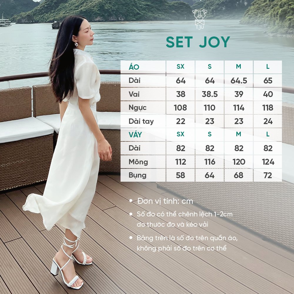 Chân váy 2 lớp dài dáng chữ A chất tơ sang, mỏng, nhẹ, bay, nàng thơ JOY (TJU thiết kế)