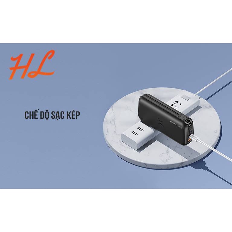 Pin Sạc Dự Phòng Remax RPP-252 9600mah - QC3.0, PD18W, PD30W - Nguồn Sạc 220V Trực Tiếp - BH 1 Năm - Hưng Long PC