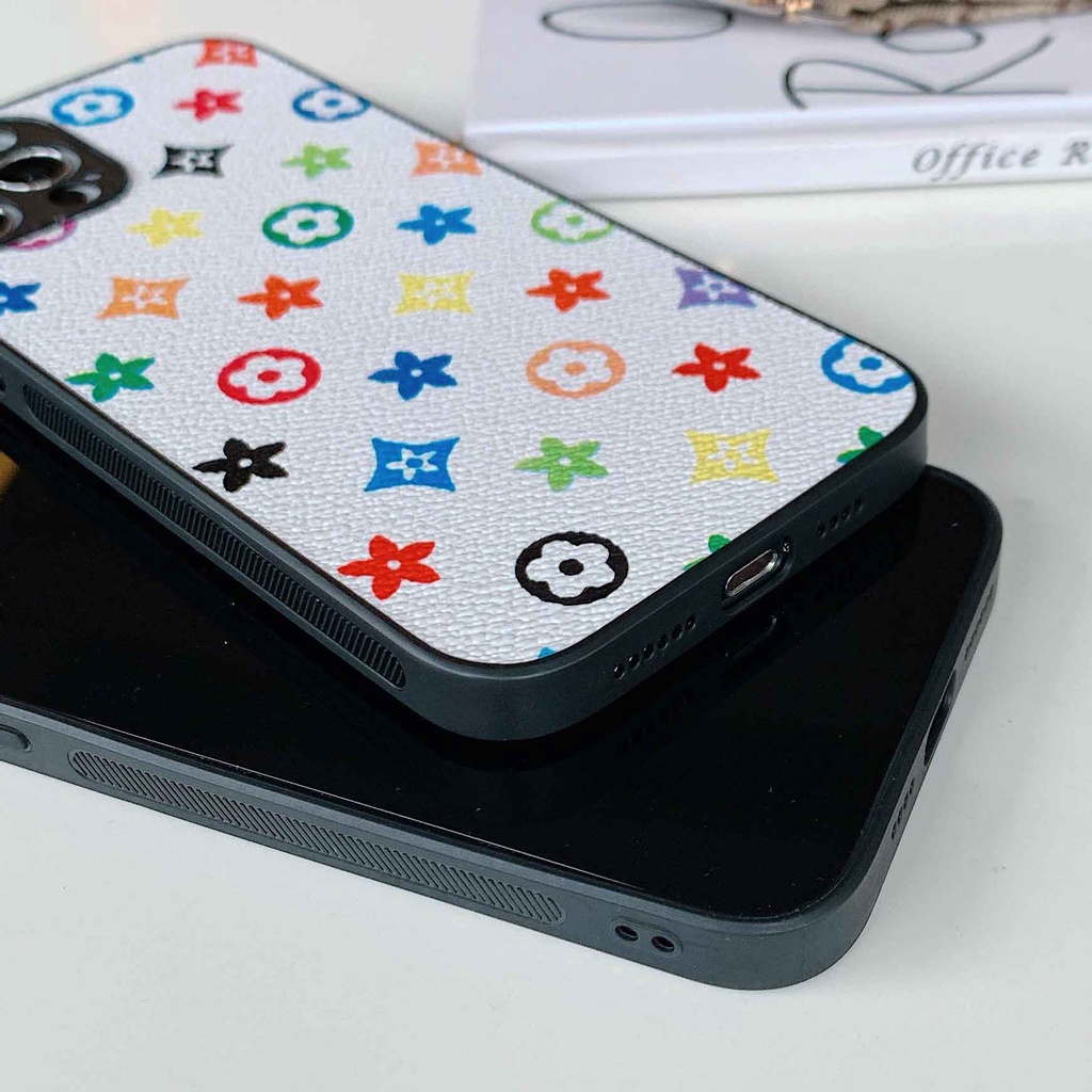 Ốp Điện Thoại Da Nhiều Màu Thời Trang Cho iPhone 13promax 12 11 xsmax xr xs 7P