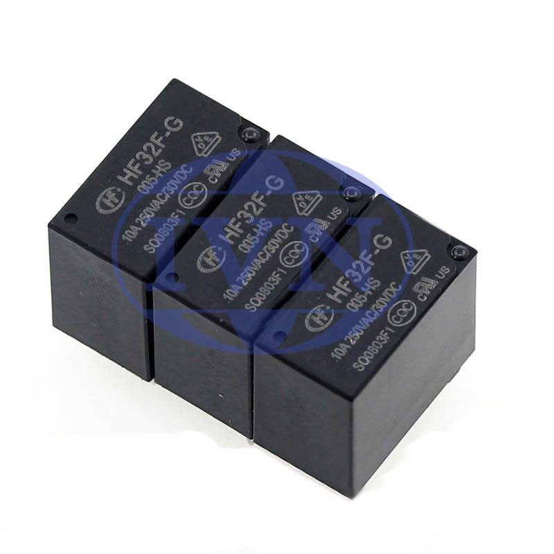 Relay (Rơ-le) HF32F-G 5V10A 4 chân đóng ngắt nguồn điện (chính hãng)