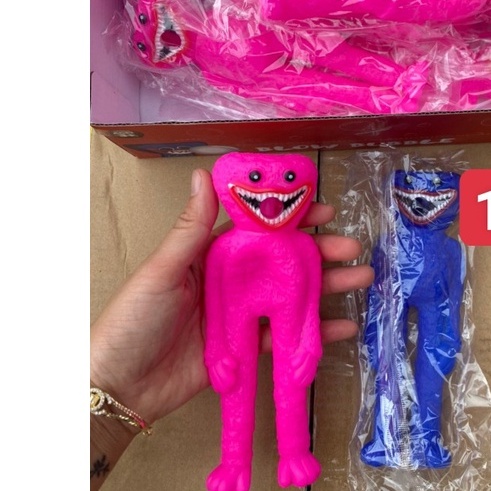 Đồ Chơi Bóp Poppy Huggy Wuggy Playtime mềm kêu chíp chíp vui nhộn [Chuột vàng 28]