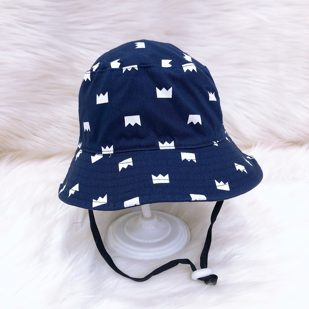 Nón Vành Bé Trai Màu Crown Cao Cấp Duy Ngọc Size 50 Dành Cho Bé Từ 2 Đến 4 Tuổi. (7635)
