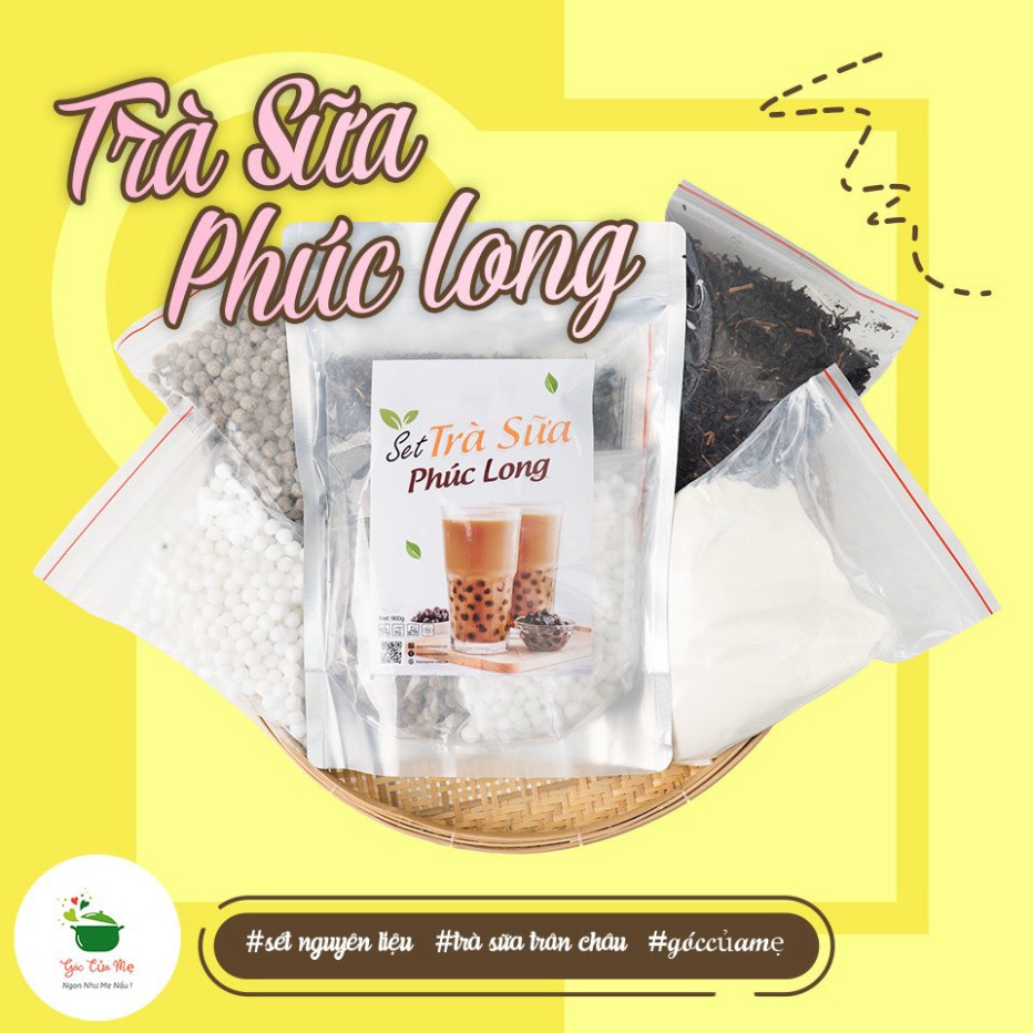 [Free Ship] Set Trà Sữa Phúc Long, Thái Xanh, Thái Đỏ Tự Nấu (SET LỚN 35 - 40 Ly) Tặng Kèm Công Thức - GÓC CỦA MẸ | BigBuy360 - bigbuy360.vn