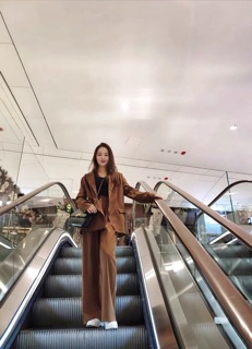 (Order) SET ÁO BLAZER OVERSIZE QUẦN RỘNG ULZZANG (ảnh thật)