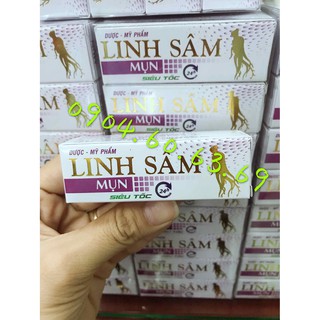 Lố 12 Serum Mụn Siêu Tốc Linh Sâm 5ml