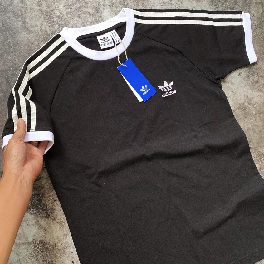 Áo đôi nam nữ unisex nam nữ 3 sọc