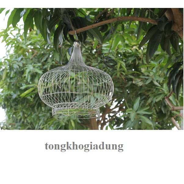 Lồng nuôi chim cu gáy INOX không han rỉ - 🦉Lồng cu gáy quả đào cao cấp🍄 [CAM KẾT 1 ĐỔI 1 NẾU HÀNG BỊ LỖI HỎNG]