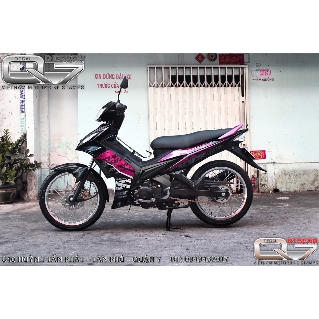 TEM RỜI EXCITER 2010 HỒNG ĐEN