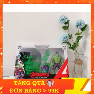 Đồ Chơi Mặt Nạ Hulk - Người Khổng Lồ Xanh Và Phụ Kiện Chiến Đấu Siêu Cấp Cho Bé Nhập Vai Siêu Anh Hùng - SUMOSHOP68
