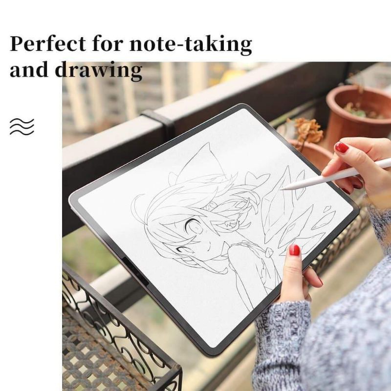 Paper Like Nillkin Antiglare AG cho Apple iPad Pro 11 inch , Pro 12.9 inch . Dán giấy nhám công nghệ Nhật bản cao cấp