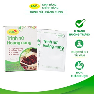 Trinh Nữ Hoàng Cung PQA Hỗ Trợ Giảm Các Triệu Chứng U Xơ Tử Cung, U Nang Buồng Trứng Hộp 12 Gói