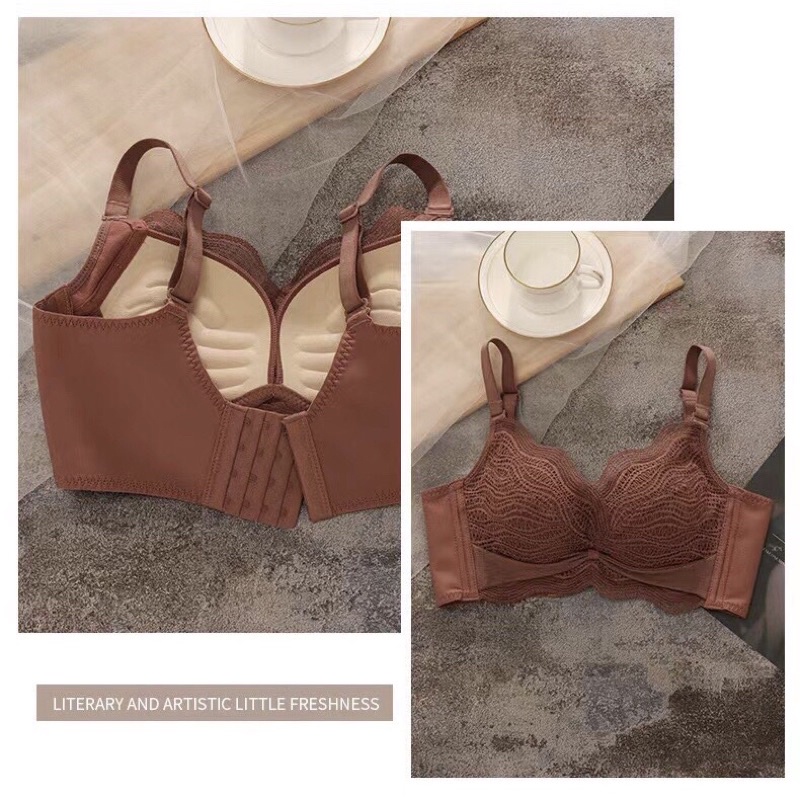 Áo lót Xuchieng đệm dày không gọng tạo khe nâng size hiệu quả cho nàng "hạt lép" với mút hình bàn tay êm ái 2021 | BigBuy360 - bigbuy360.vn